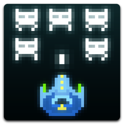 Logo Voxel Invaders Ícone Logo Voxel Invaders Ícone