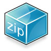 Logo Desktop File Splitter Ícone Logo Desktop File Splitter Ícone