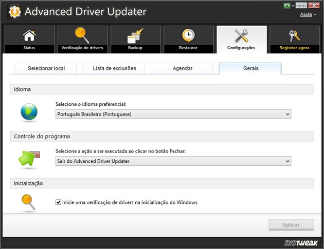 Imagem 8 do Advanced Driver Updater