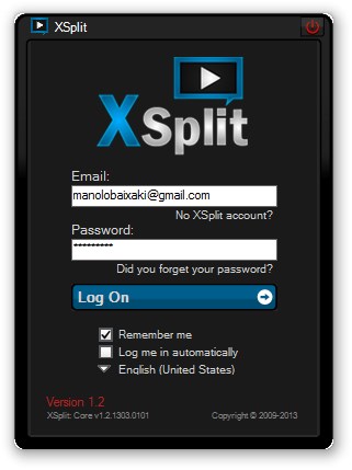 whenever i download xsplit it opens file spy