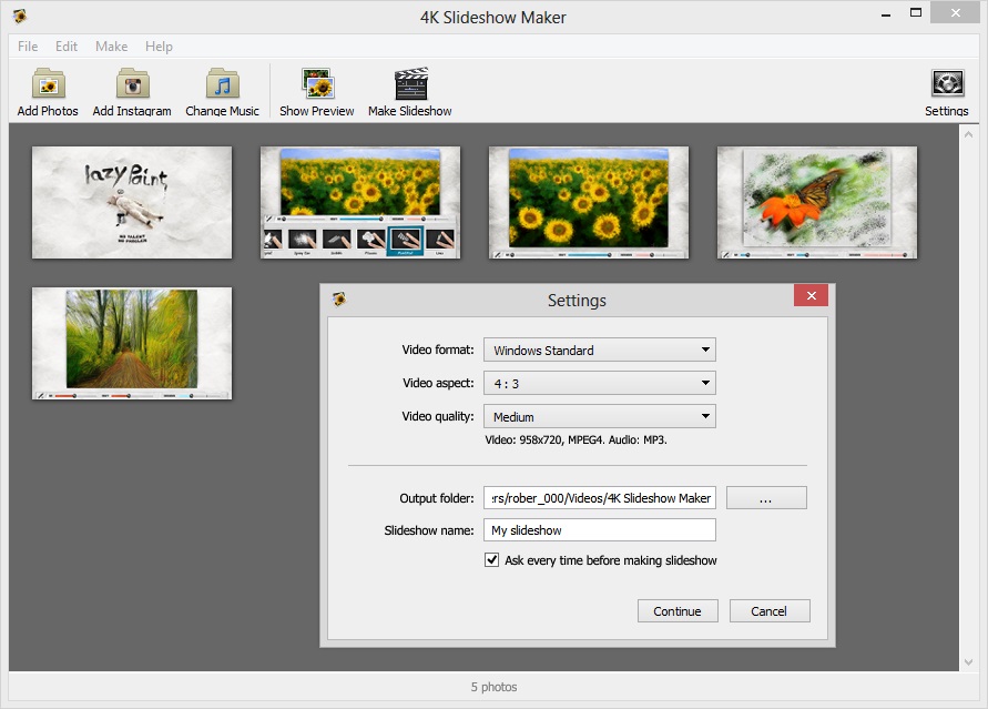 Imagem 2 do 4K Slideshow Maker