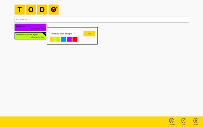 Imagem 1 do Todo Lists Tasks