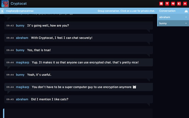 cryptocat author for social gets insanely