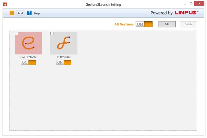 Imagem 4 do Gesture2Launch Basic