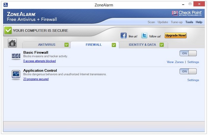 zonealarm free antivirus firewall 2013 download