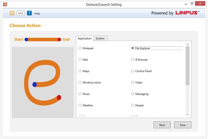 Imagem 2 do Gesture2Launch Basic