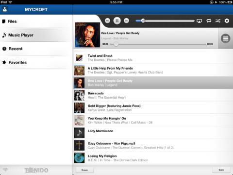 Tonido - File Access, Music and Video Streaming from Anywhere - Imagem 1 do software