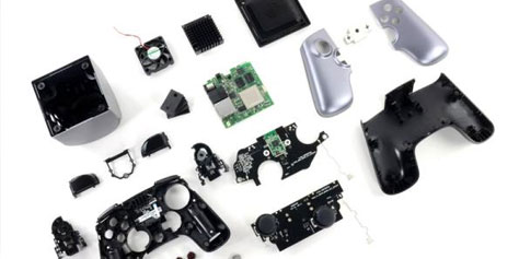 Imagem de: Site especializado em desmontar gadgets mostra como o Ouya é por dentro