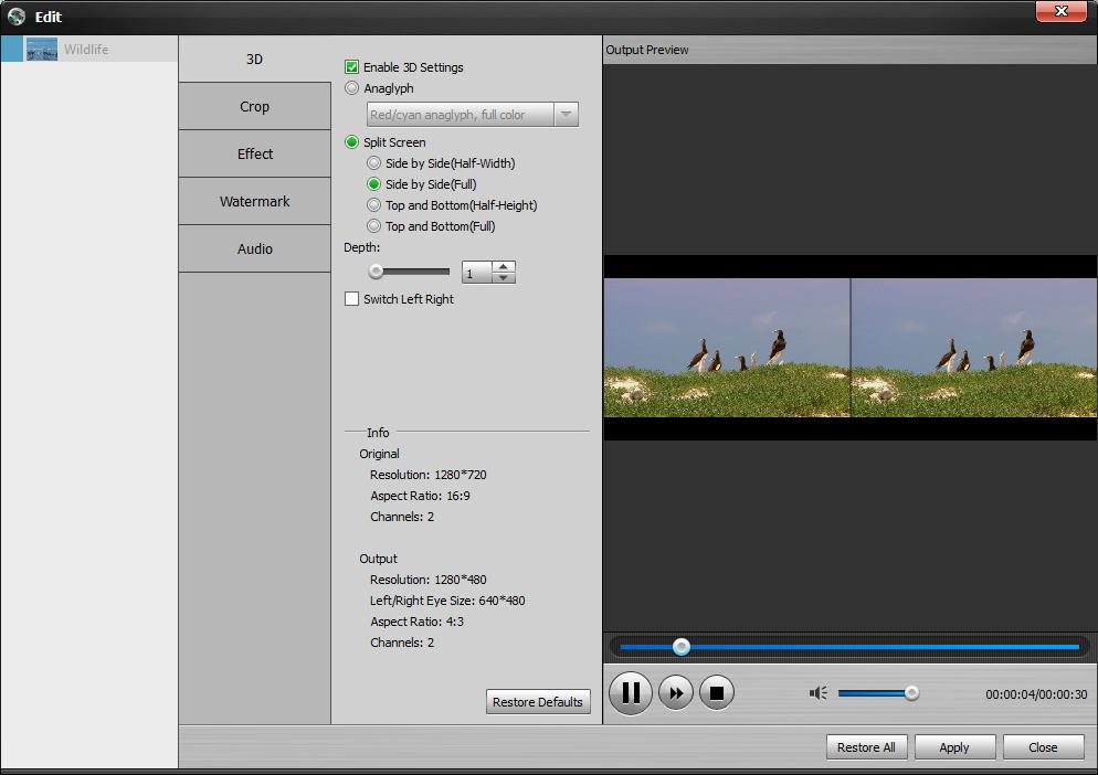 Imagem 3 do Aiseesoft Total Video Converter Platinum
