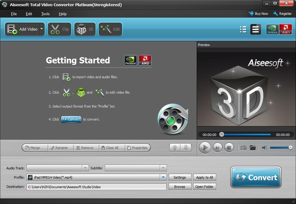 Imagem 1 do Aiseesoft Total Video Converter Platinum