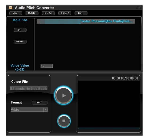 video pitch changer audio