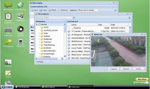 opensource remote control desktop web browser