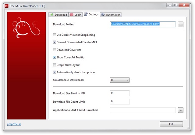 Free Music Downloader screenshot 5