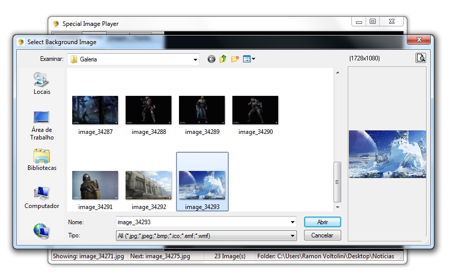 Imagem 6 do Special Image Player