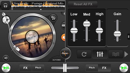 edjing free DJ mixer console - Imagem 1 do software