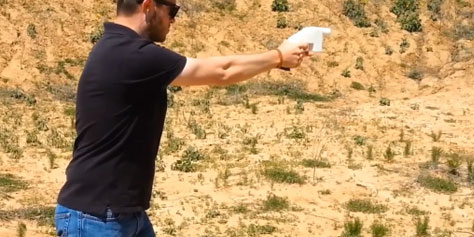 Imagem de: Polícia alemã está testando armas feitas em impressoras 3D