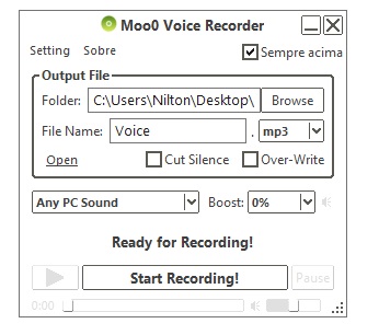 Imagem 1 do Moo0 Voice Recorder