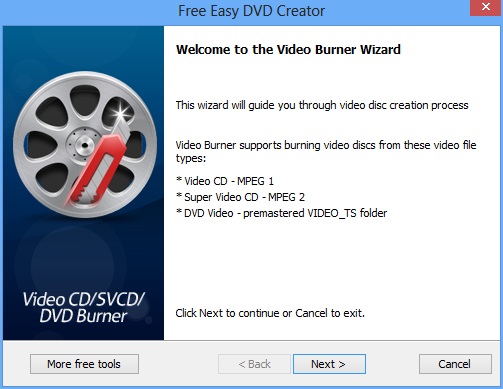 free easy dvd creator download