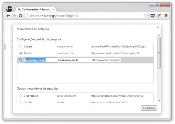 Google Chrome: como adicionar novos mecanismos de pesquisa