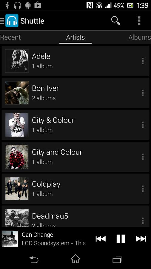 download shuttle music player pro apk