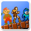 Logo Super Mario Crossover Ícone Logo Super Mario Crossover Ícone