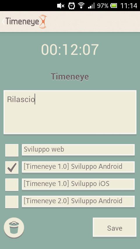 Timeneye - Imagem 1 do software