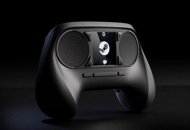 Antigo modelo do Steam Controller