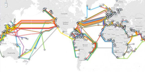 Imagem de: Brasil deve fazer nova ligação óptica com Chile para tirar tráfego dos EUA
