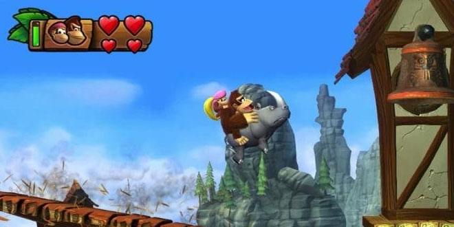 Rambi vai aparecer em DKC: Tropical Freeze; jogo terá upscale para 1080p