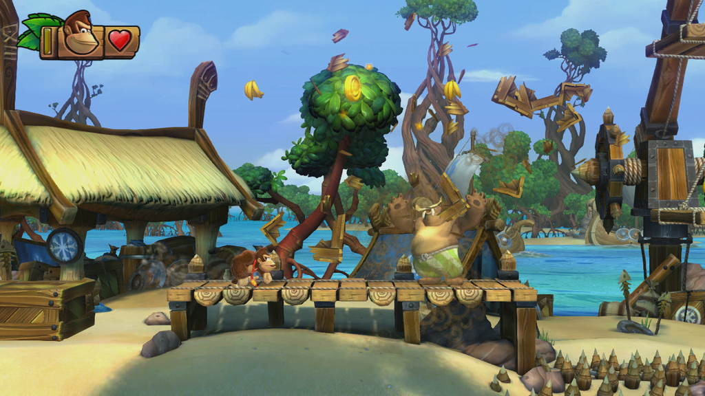 Vídeo de introdução, soundtracks e mais imagens de DKC: Tropical Freeze