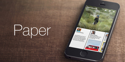 Imagem de: Facebook Paper para iPhone já está disponível na App Store americana
