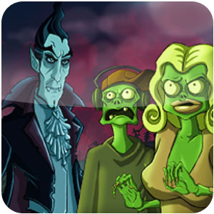 Logo Vampires Vs Zombies Ícone Logo Vampires Vs Zombies Ícone
