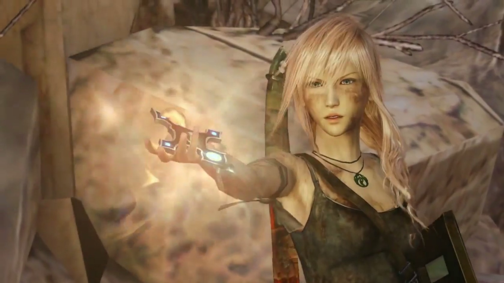 Lara Croft é tema da nova roupa de Lightning Returns: Final Fantasy XIII