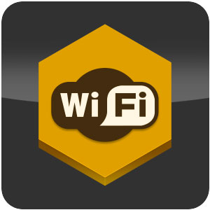 Logo WiFi Ad-hoc Manager Ícone Logo WiFi Ad-hoc Manager Ícone