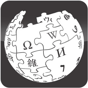 Logo Wikipedia Search Ícone Logo Wikipedia Search Ícone