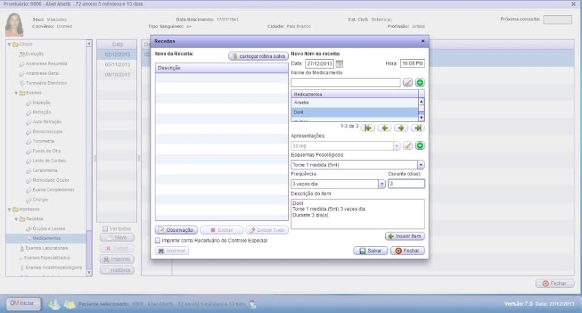 Imagem 4 do Onmed Software Médico
