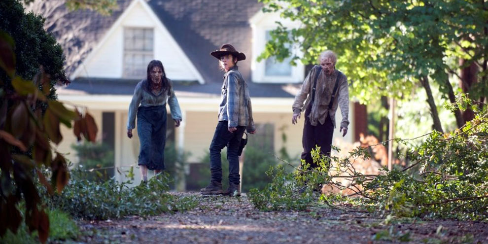 Encontro entre games de The Walking Dead e a série televisiva é possível