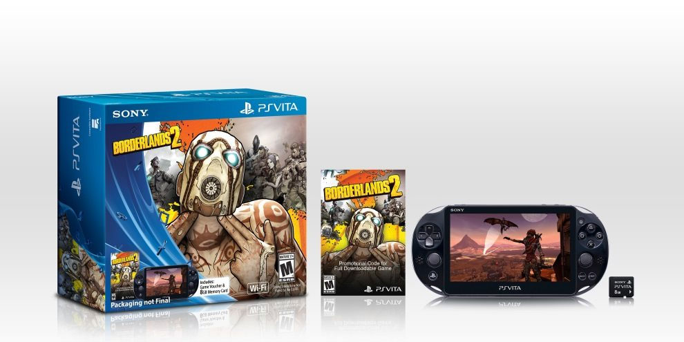 PS Vita Slim chega aos Estados Unidos acompanhado por Borderlands 2