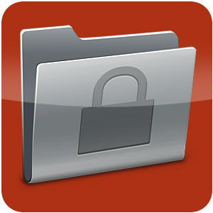 Logo Secure Folder Ícone Logo Secure Folder Ícone