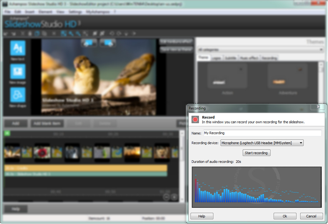 Imagem 3 do Ashampoo Slideshow Studio HD