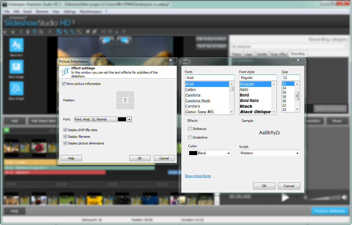 Imagem 4 do Ashampoo Slideshow Studio HD