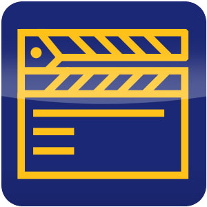 Logo FFDShow MPEG-4 Video Decoder Ícone Logo FFDShow MPEG-4 Video Decoder Ícone