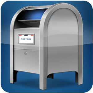 Logo Postbox Ícone Logo Postbox Ícone