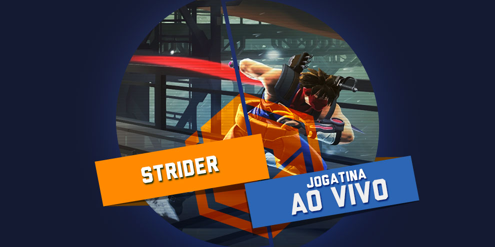 Jogatina ao vivo TCG: hoje tem Strider (Xbox 360) às 18h!