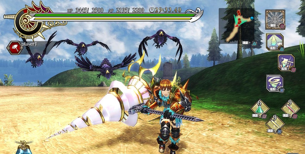 Novas imagens de Ragnarok Odyssey Ace