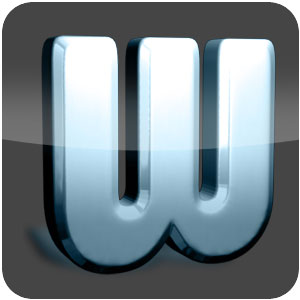 Logo Word Art Generator Ícone Logo Word Art Generator Ícone