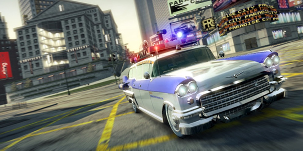 Ghostbusters: baixe o extra Legendary Cars para Burnout Paradise de graça