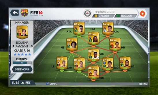 FIFA 14 chega ao Windows Phone