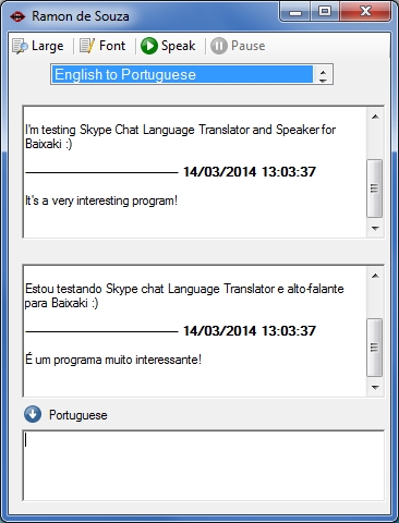 spanish english translator chat room