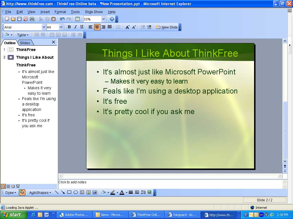 Imagem 4 do ThinkFree Office